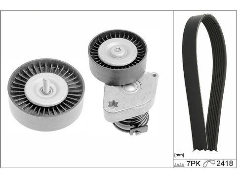 V-ribbed Belt Set